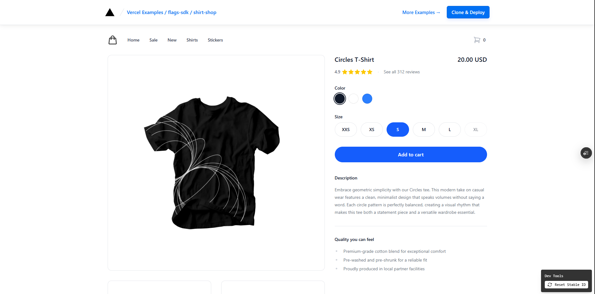 E-commerce preview